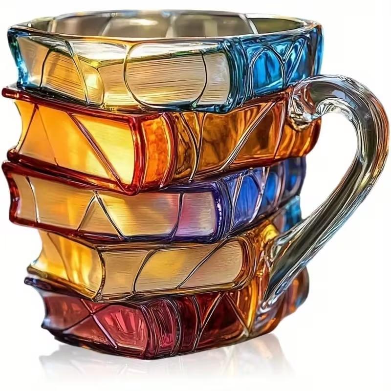 The Literary Mug - A Stack of Books in Your Hand