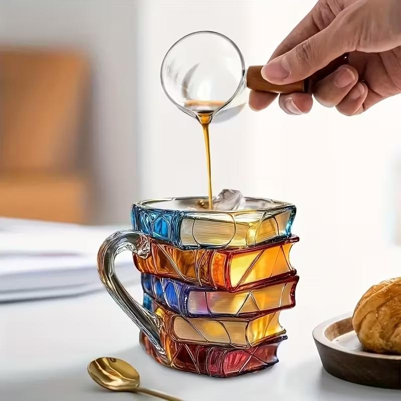The Literary Mug - A Stack of Books in Your Hand